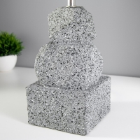 Настольная лампа "Баланс" Е14 40Вт серый 22х22х40 см RISALUX