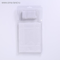 Штора для ванной &laquo;Экономь&raquo;, 180&times;180 см, PEVA, цвет белый