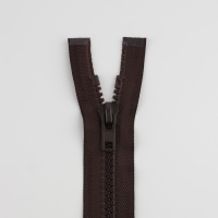 Молния &laquo;Трактор&raquo;, №8, разъёмная, замок автомат, 80 см, цвет коричневый