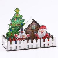 Алмазная вышивка &laquo;Новогодняя композиция&raquo; интерьерный декор