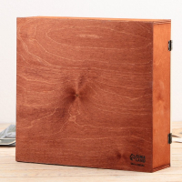 Родословная книга в шкатулке с пером и чернильницей &laquo;Древо&raquo;, 56 листов, 26 х 24 х 7 см.