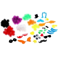 Конструктор &laquo;Весёлые пушистики&raquo;, 400 шариков