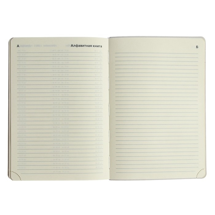 Ежедневник датированный 2024 A5 176 листов, deVENTE.Nobile, мягкая обложка из искусственной кожи, ляссе, кремовый блок 70 г/м2, бирюзовый