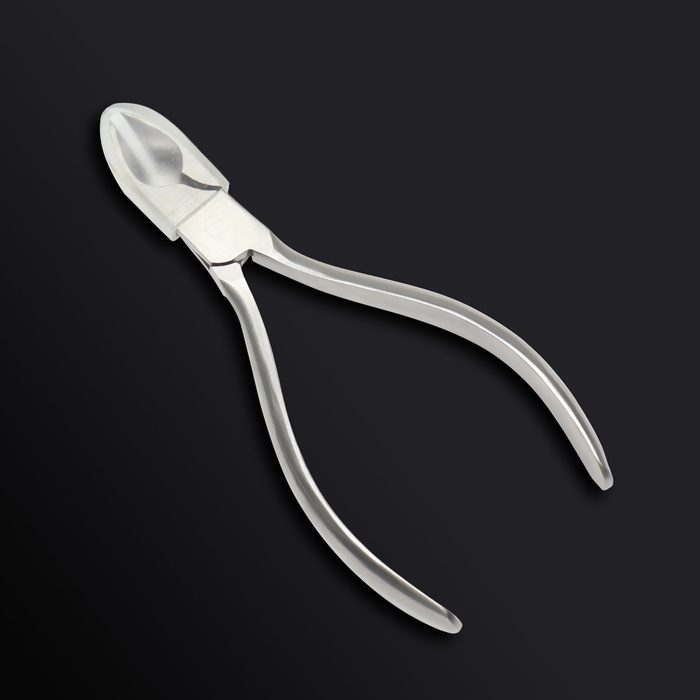 Кусачки педикюрные &laquo;Premium&raquo;, скрытая пружина, 12,2 см, длина лезвия - 15 мм, цвет серебристый