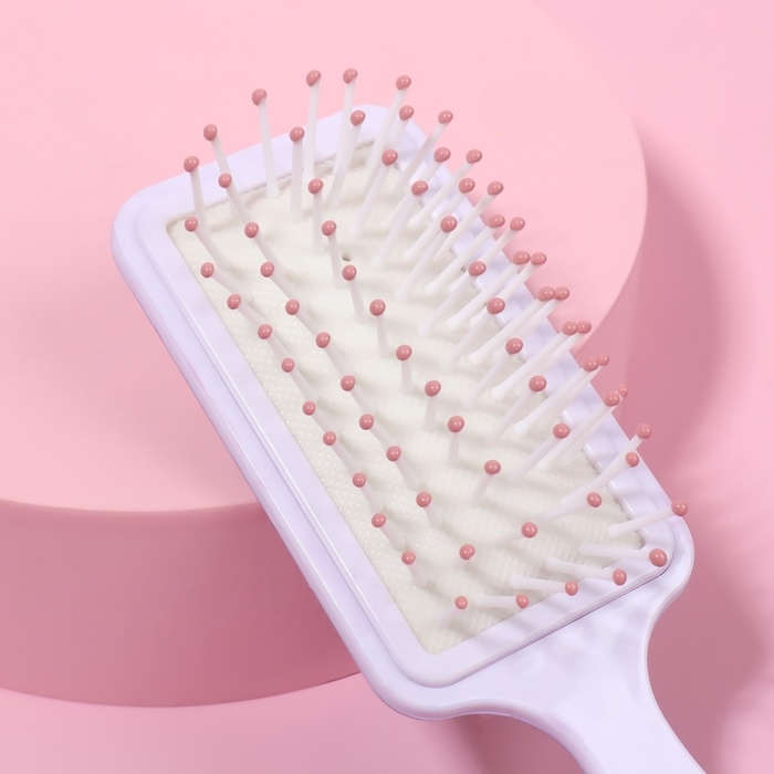 Расчёска массажная, 5,5 &times; 17,6 см, рисунок МИКС