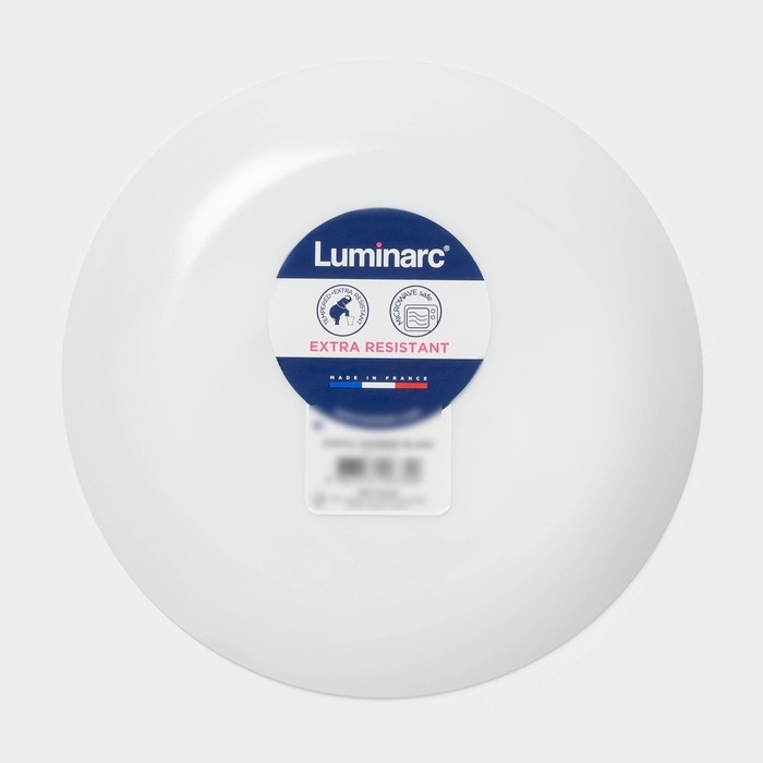 Десертная тарелка Luminarc DIWALI MARBRE, d=19 см, стеклокерамика, белая