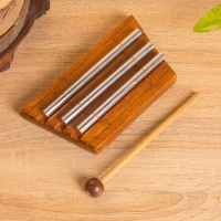 Сувенирный музыкальный инструмент "Ксилофон" махагон, алюминий, 18х9х3 см