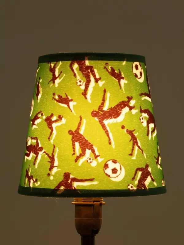 Абажур универсальный "Футбол"  прищепка 14х14х13см