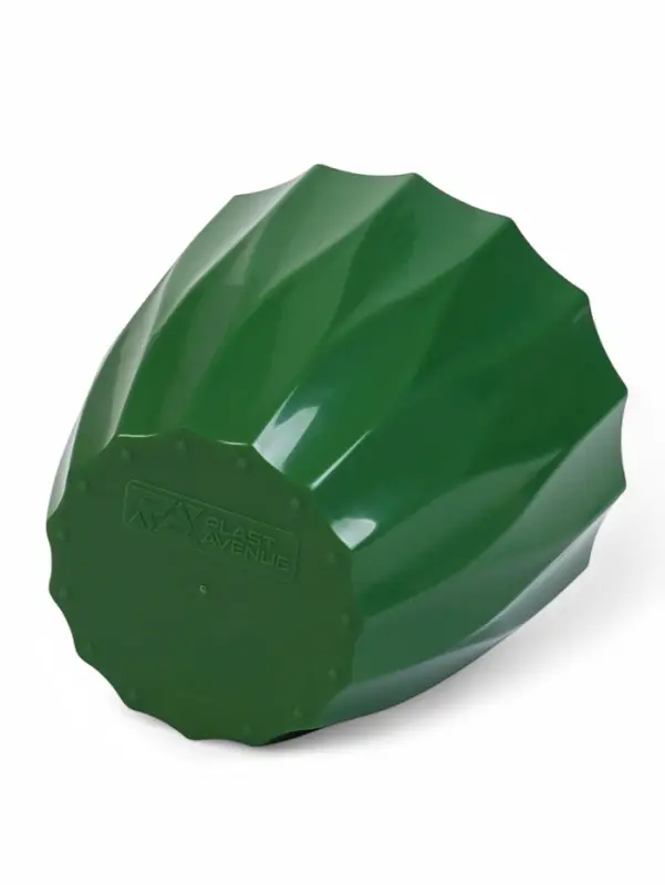 Горшок "ФЛЮТЕ" 1,9 л, D-16 см, h-14,5 см, цвет малахит