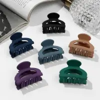 Крабик для волос &laquo;Матовый&raquo;, дуга мини, 4 см, МИКС