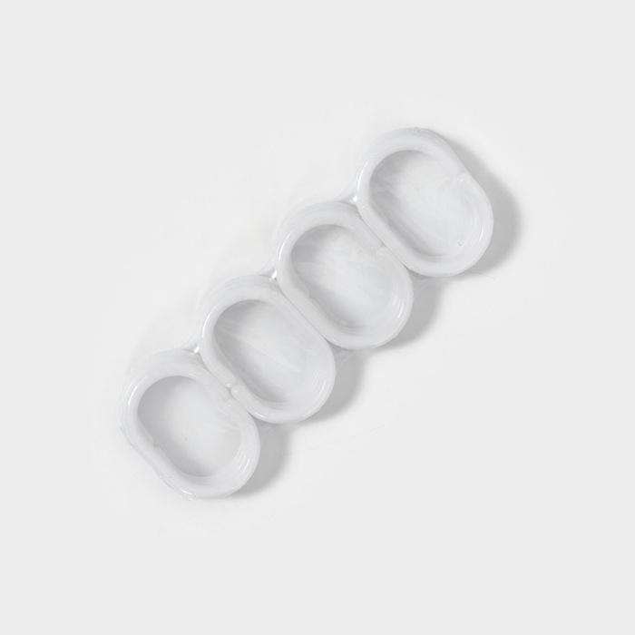 Штора для ванной &laquo;Классика&raquo;, с люверсами, с утяжелителями, PEVA ароматизированная, 180&times;180 см, чёрная