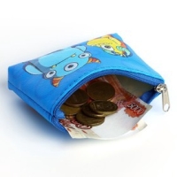 Кошелёк детский на молнии &laquo;Монстр голубой&raquo;, 11 х 8,5 см