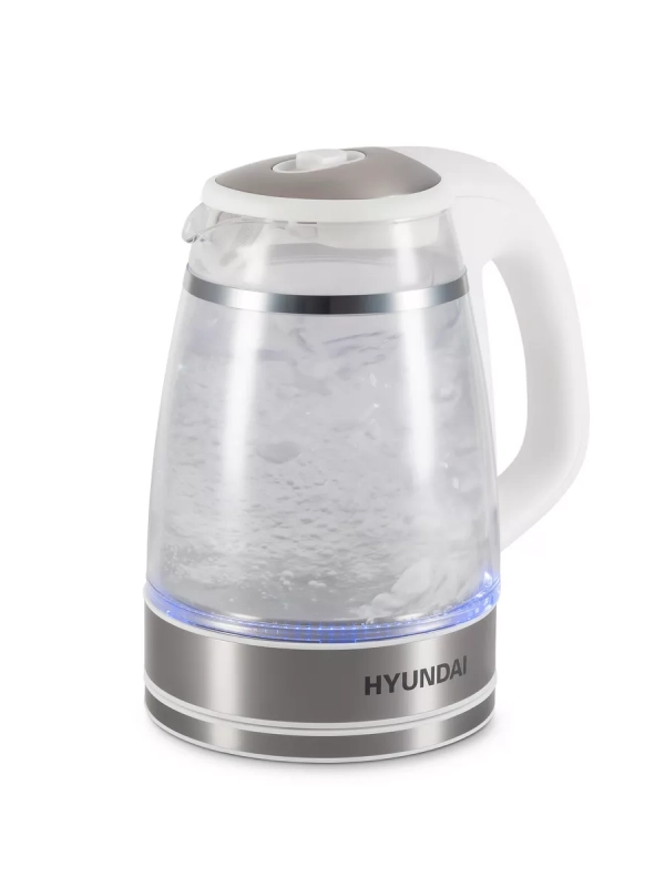 Чайник HYK-G3506 1.7л. 2200Вт белый
