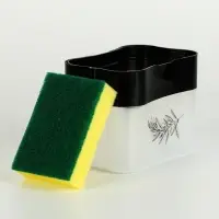 Дозатор для жидкого мыла &laquo;Sweet home&raquo;, чёрный, 12 х 10,5 см.