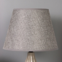 Лампа настольная "Пастораль" 40Вт Е14 серый 24х24х38см