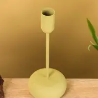 Подсвечник на 1 свечу текстурный "Олива" 8х8х20 см