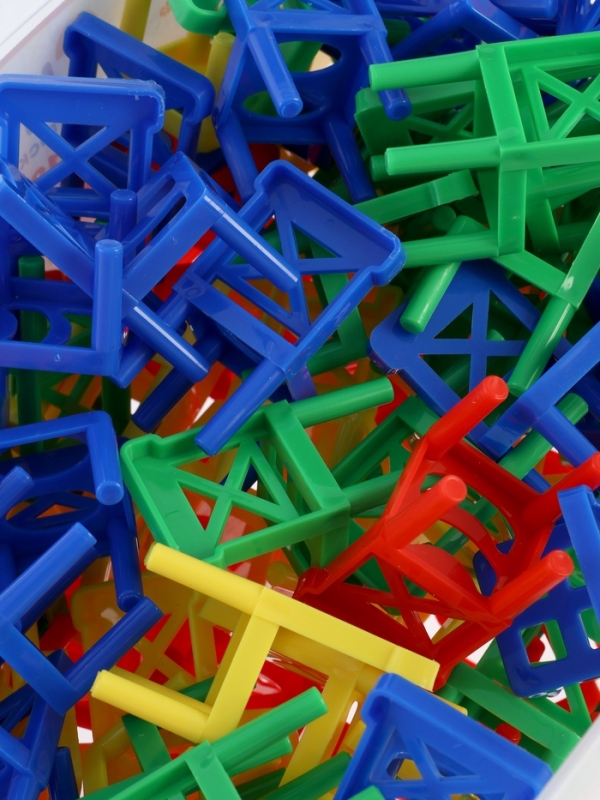 Настольная игра "Баланс стулья", 120 стульев