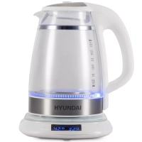 Чайник HYK-G5507 1.7л. 2200Вт белый