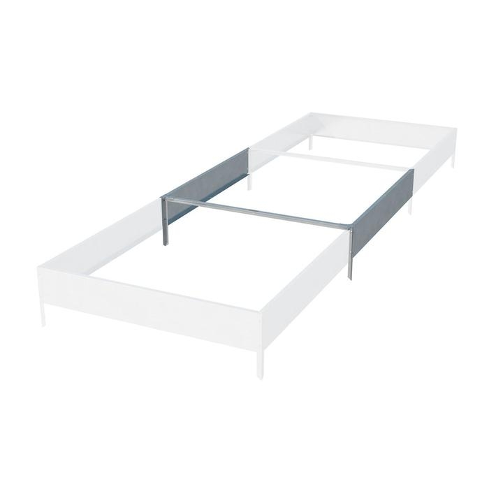 Удлинитель для грядки, 100 &times; 100 &times; 15 см, оцинкованный, Greengo