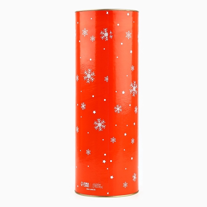 Тубус под бутылку &laquo;С Новым годом&raquo;, 12.5 х 34.5 см, Новый год