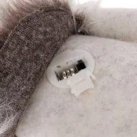 Фигура текстиль &laquo;Гном лосяш в зелёном&raquo; 33&times;12&times;18 см, 1 LED, от батареек AG13&times;3, свечение тёплое белое