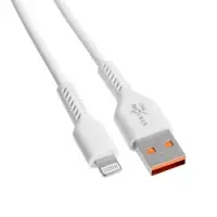 Кабель VIXION PRO VX-17i, USB  - Lightning, 2.1 А, 1 м, белый