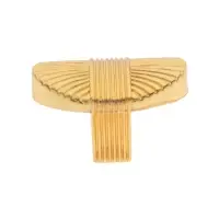 Ручка-кнопка CAPPIO, цинк, d=35 мм, цвет золото