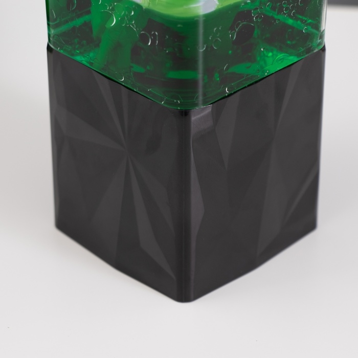Лава лампа &laquo;Черепаха&raquo; LED 3хААА, USB зеленый 7х7х23см