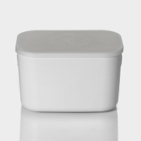 Контейнер для хранения с крышкой LaDо́m &laquo;Лёгкость&raquo;, 25,7&times;18&times;16 см, цвет белый