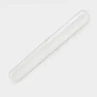 Футляр для зубной щетки, пластик, 19&times;2.5&times;2 см, прозрачный