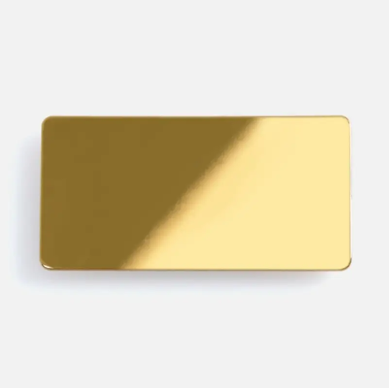 Значок Sanga Matto, золотистый глянцевый