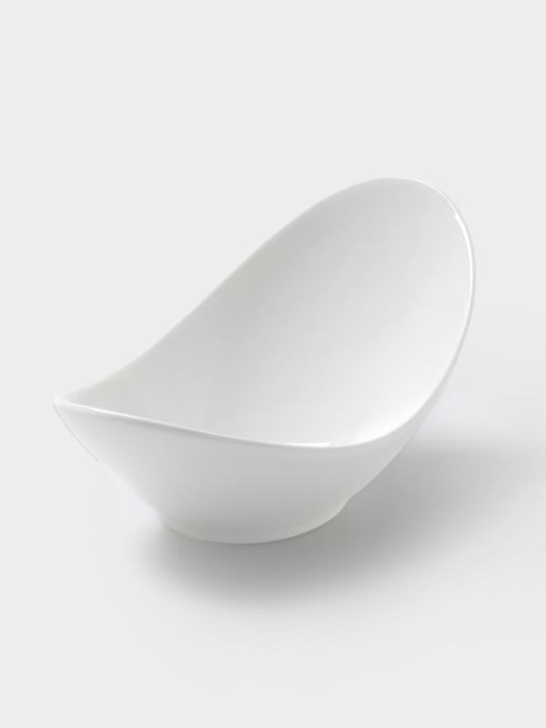 Салатник Hanna Kn&ouml;vell, 24.8&times;14.5&times;12 см, фарфор, белый