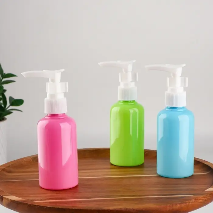 Бутылочка для хранения, с дозатором, 90 мл, МИКС