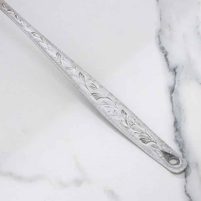 Ложка разливательная малая &laquo;Уралочка&raquo;, длина ручки=21,5 см, толщина 2 мм (М13)