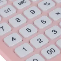 Калькулятор настольный 12-разрядный CS-588, корпус розовый