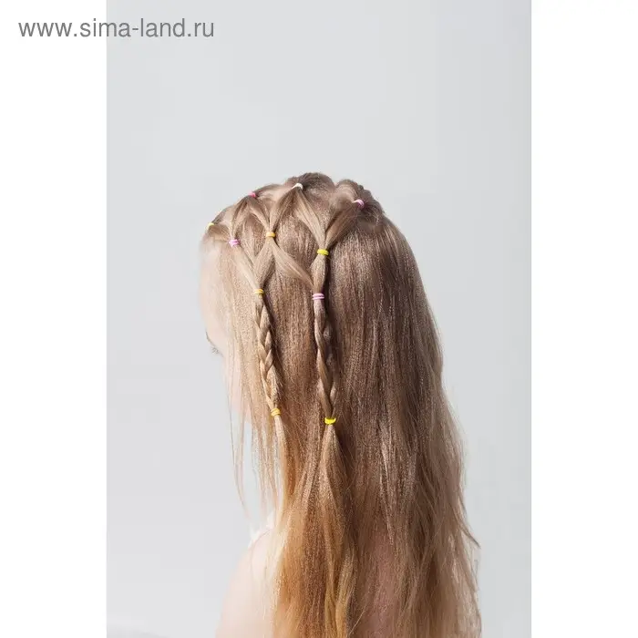 Резинки для афрокосичек (набор 80 шт+-5шт)