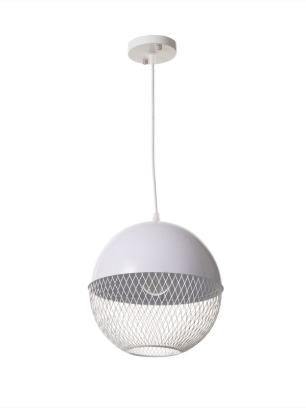 Светильник Lina 1х40Вт Е27 кремовый  26х26х32см