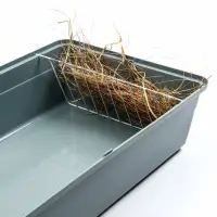 Клетка усиленная для кроликов, 60 х 36 х 40 см, серая