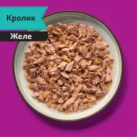 Влажный корм Whiskas Meaty для кошек, кролик, 75 г