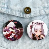 Значки закатные &laquo;Аниме девочки&raquo;, 38 мм, МИКС
