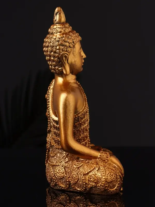 Фигура "Будда большой"  17х13 см, бронза