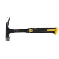 Молоток кровельщика ТУНДА ПРОФИ, цельнокованый, боек с магнитом, 2К рукоятка, 600 г