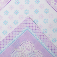 Платки носовые женские Этель "Нежность" 30*30 см, (набор 12 шт), рис. МИКС,100% хл