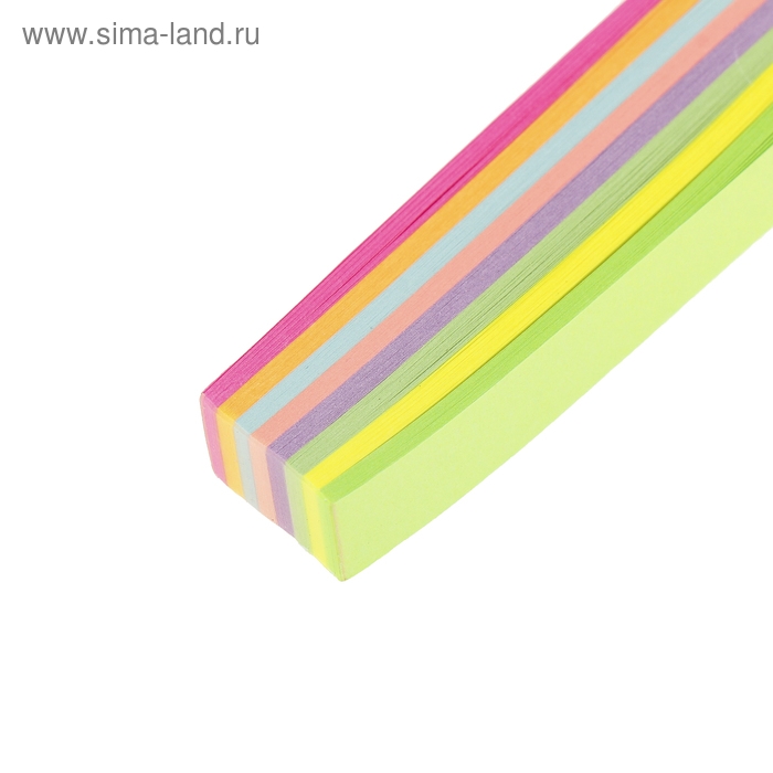 Полоски для квиллинга "Цветные" (набор 170 полосок) ширина 1 см 25х1,8х1 см
