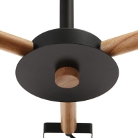 Люстра 1054/3BK E27 60Вт черный 60х60х50 см BayerLux