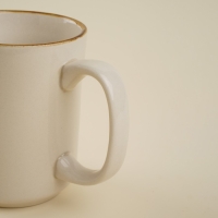 Набор кружек фарфоровых SL Home &laquo;Леггеро&raquo;, 400 мл, цвет бежевый