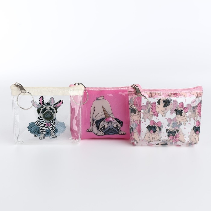 Кошелёк на молнии &laquo;Выбражулька&raquo;, цвет МИКС