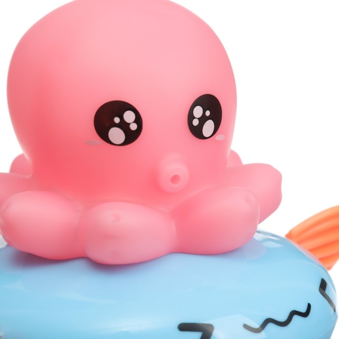 Заводная игрушка для ванны с брызгалкой &laquo;Осьминожка&raquo;, Крошка Я