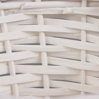 Набор корзин, 3 шт, 24&times;12&times;12/29 см, 19&times;10&times;10/25 см, 15&times;9&times;9/20 см, ива