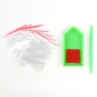 Алмазная мозаика с частичным заполнением на холсте &laquo;Темная ночь&raquo;, 30 х 40 см